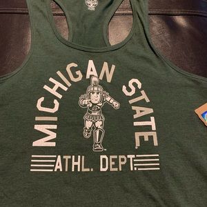 Michigan State RacerBack Tank Top